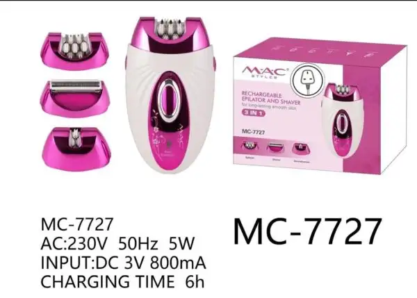 اپیلاتور مک استایلر مدل MC-7727